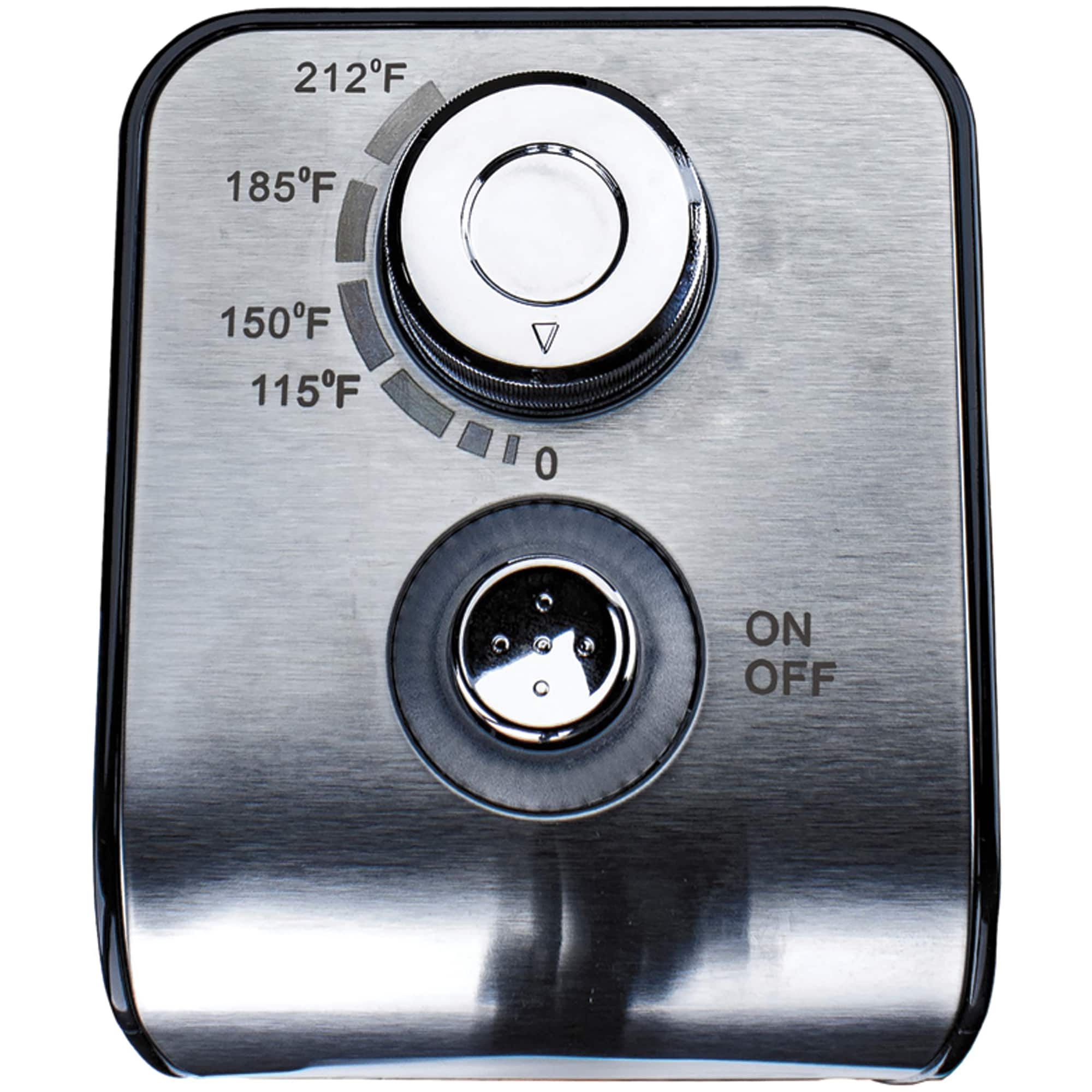 Brentwood 2.3qt. Black Single-Touch Instant Hot Water Dispenser